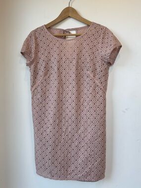 LOFT Rose Lace Shift Dress